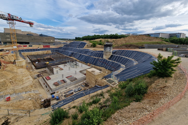New construction near Cargo Center