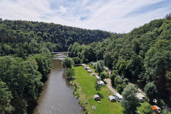 View from Viaduc Conques