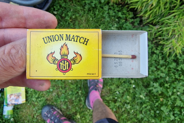 The only chance to start the BBQ