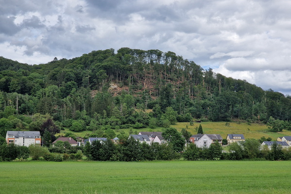 Devastated hill