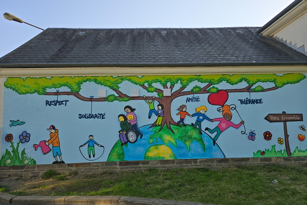 School mural in Wathermal