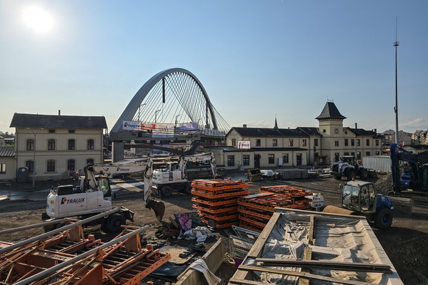New bridge setup in Bettembourg