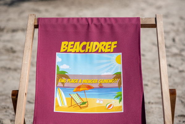 A beach seat at Beachdrëf