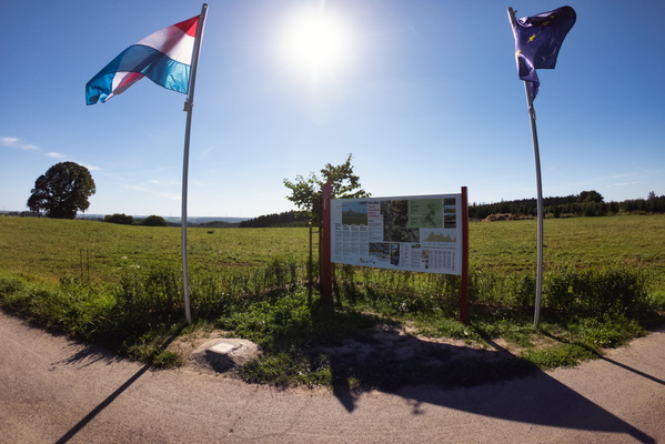 The summit of Luxembourg now has a monument