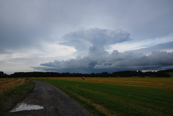 The sky's about to open up!