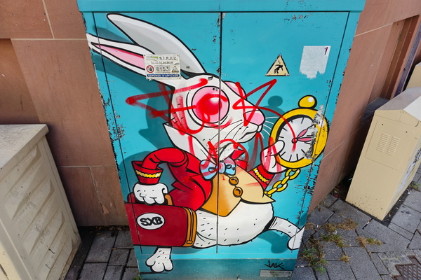 Running late again, rabbit?