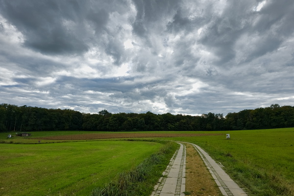 The road to the grey horizon