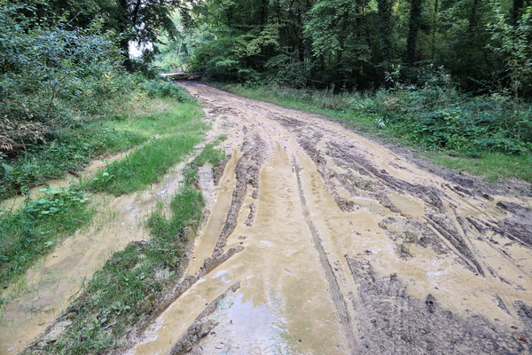 More mud than road, mate!