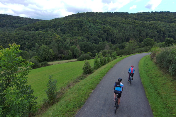 The rhythm of the ride, the thrill of the hills