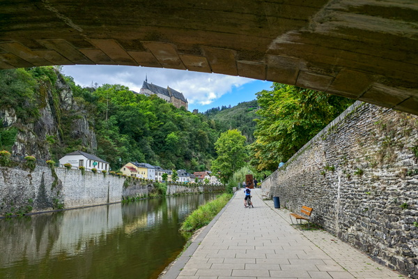 Pedalling past the postcard