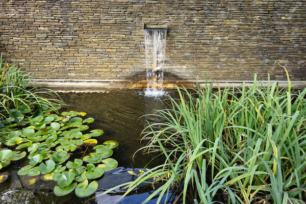 Waterfall's little splash