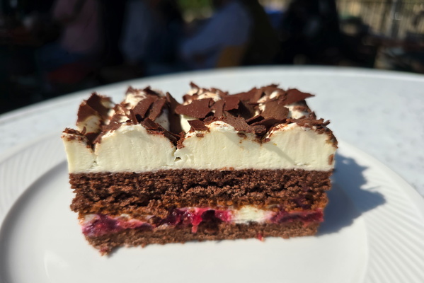 Food stop in Dellen during bike4all event