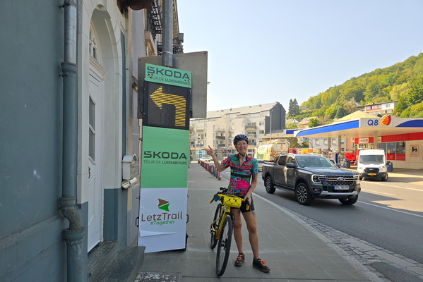 Sign for Tour de Luxembourg