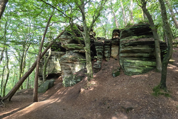 When rocks get stacked up, you get this
