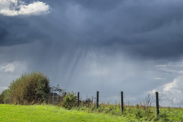 When the sky cries, it rains