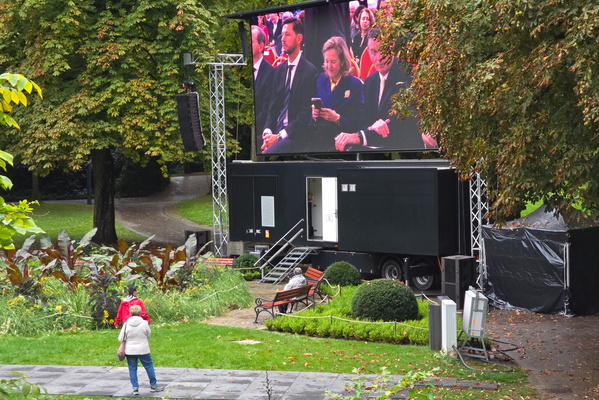 The lonely Papal venue: the day the broadcast became a one-man s