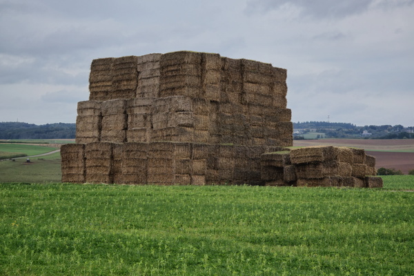 Hay there, big stack!