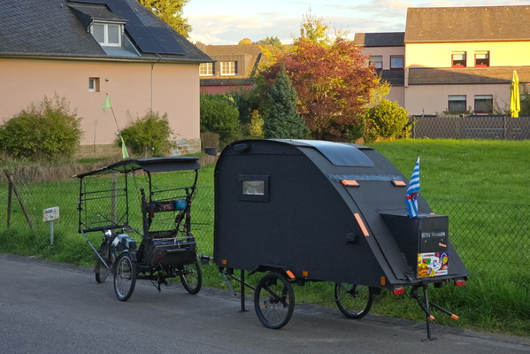 Freedom wheels in the late afternoon sun