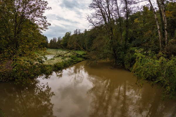 Muddy river, or chocolate milkshake?
