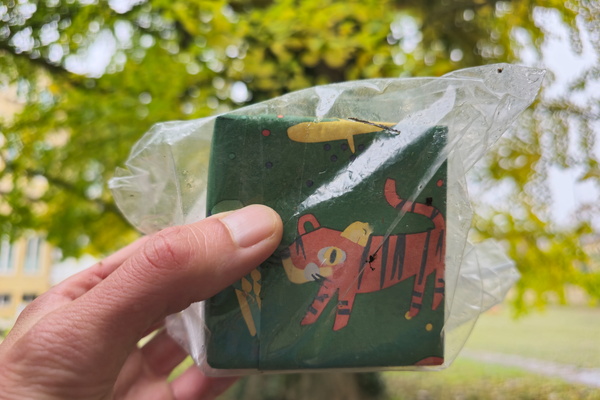 Found a present by the remarkable tree 3>
