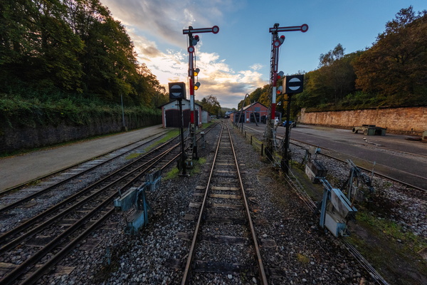 Signal failure at sunset