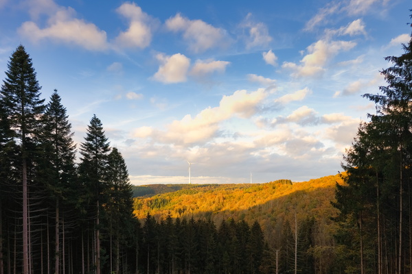 The hills have eyes (and turbines)