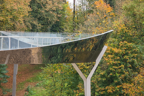When bridges become mirrors