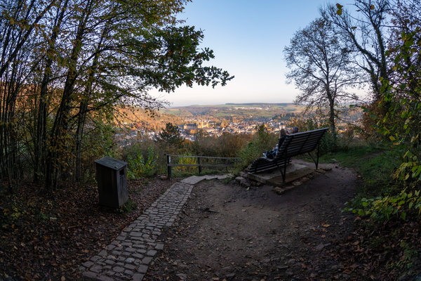 Bench warming with a view