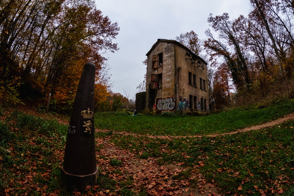 The border of old, now in the arms of Nature