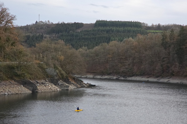 A lone journey on water