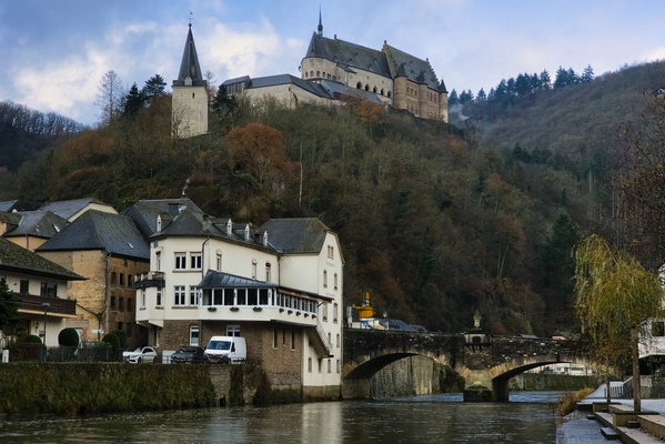 Vianden, an historical site in Luxembourg