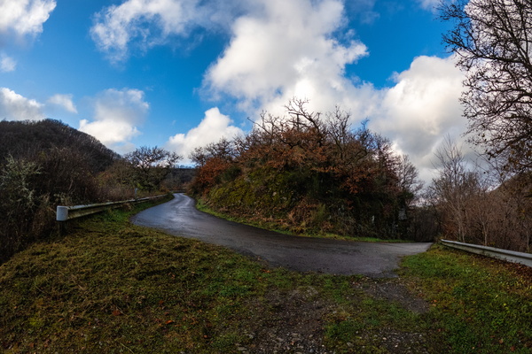 Which way did the road go?