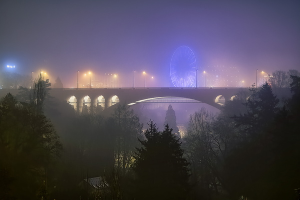 Oops, the fog rolled in!