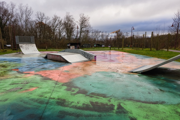 Skate Park? More like a splat park!