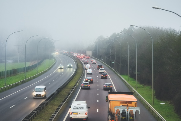 A typical day on the road in Luxembourg