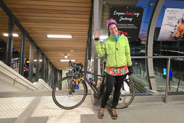 A great moment in the transport hub of Luxembourg