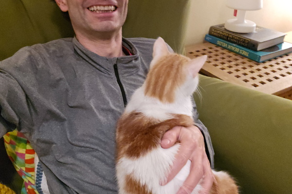 A purrfect moment