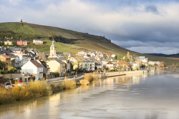 Calm waters, peaceful town