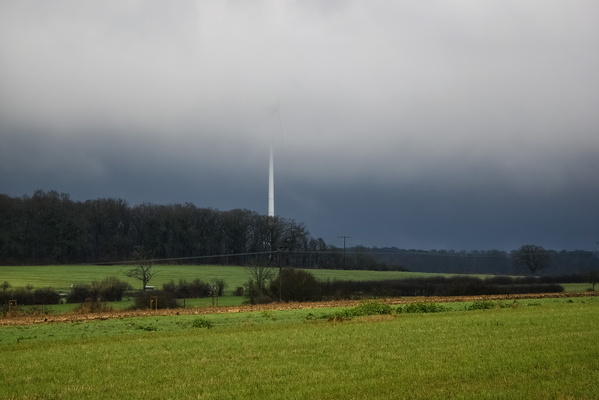A windy day at the mill
