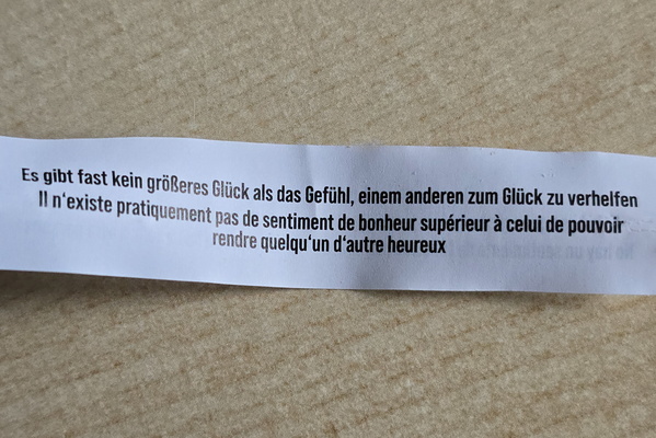 Fortune cookie text (2/2)
