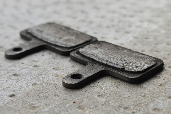 Old brake pads