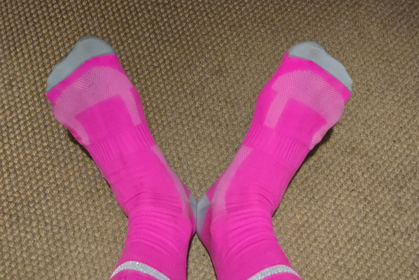 Hi-viz socks