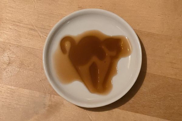 Kitty cat soy bowl
