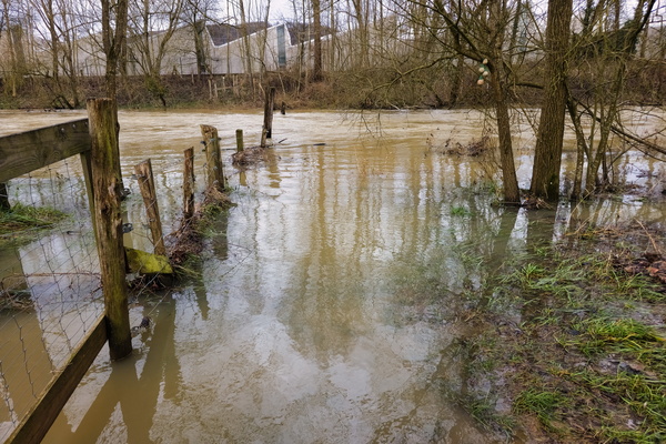 When the River Decided to Borrow the Path