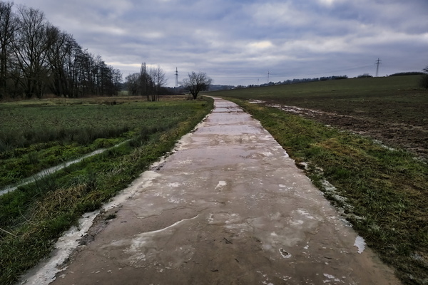 Oh Joy, Another Puddle... I Mean Icy Path