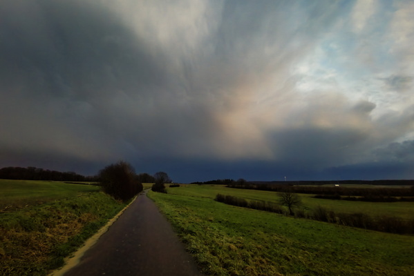 Storm brewing on the horizon.
