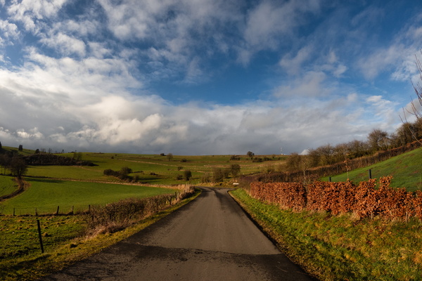A Storm Brewing Over the Hills