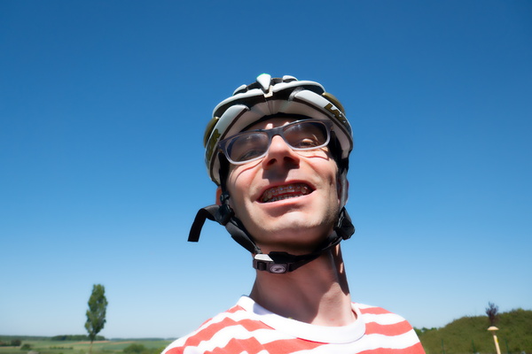 Optimal Gear: Helmet, Braces, Stripes