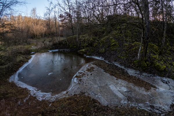 A Glassy Mirror to a Winter's Day