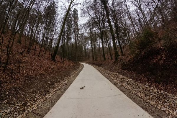 New cycleway between PC 1 and Itzig